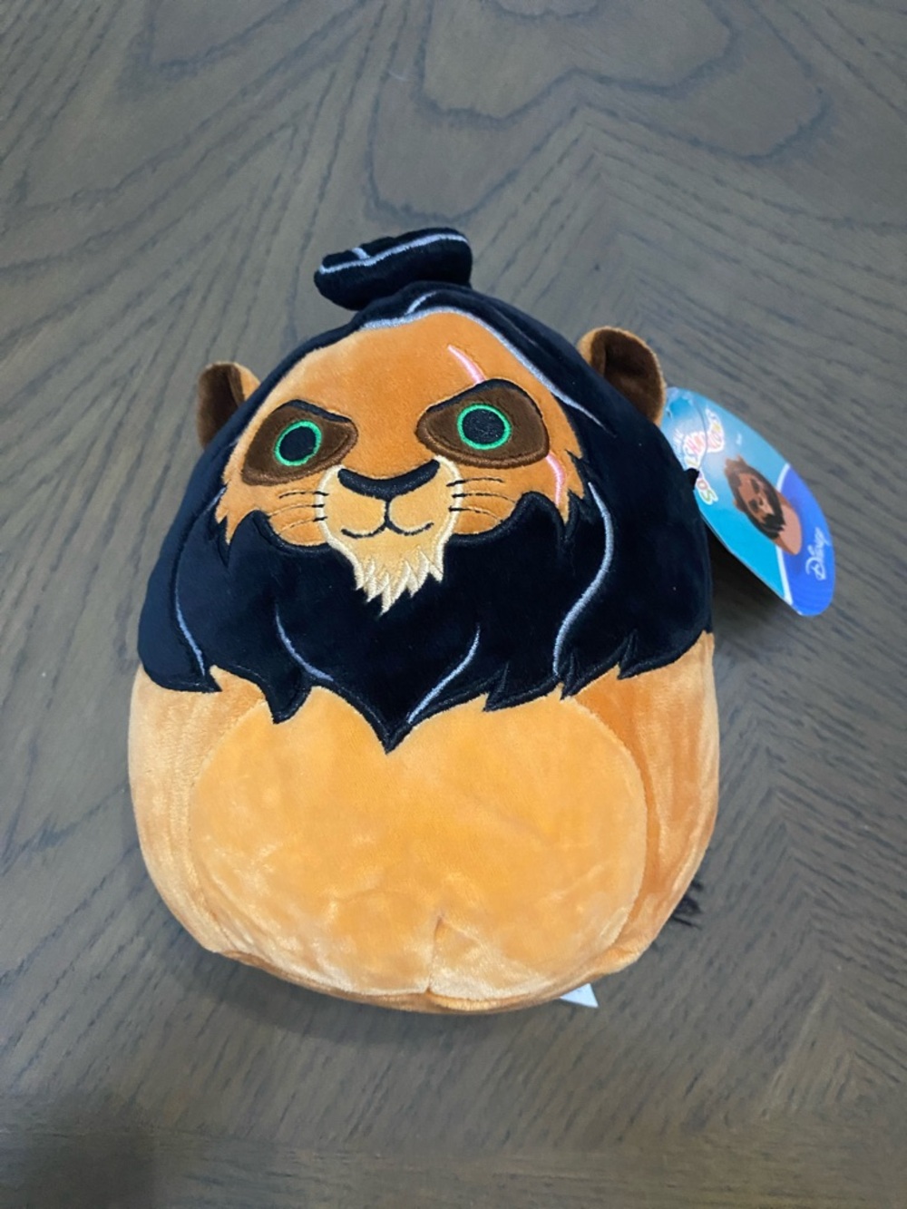 Disney Scar Plush Toy in Orange, Black & Green